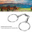 Edelstahl-O-Ring-Pferdebit 135 mm, flexibel, langlebig 12