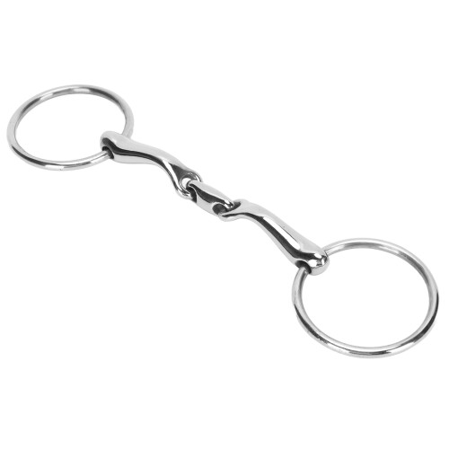 Edelstahl-O-Ring-Pferdebit 135 mm, flexibel, langlebig 2
