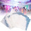 50G PVC 4 Corner Hole Square Sequins Wedding 4