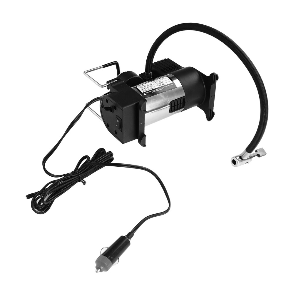 150Psi High Pressure 12V Tire Inflator Auto Pump - Compact 15X7x11cm 9411332358669