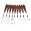 9PCS Professional Spatula Paint Mixture Scraper 2