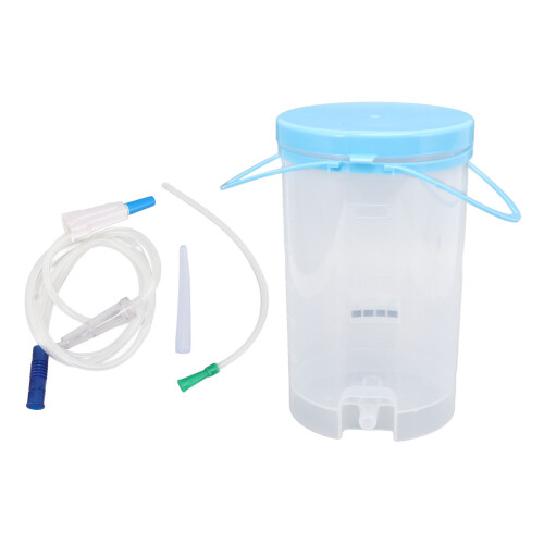 Kaffee-Einlauf-Eimer 1200ml Tragbares Einlauf-Set