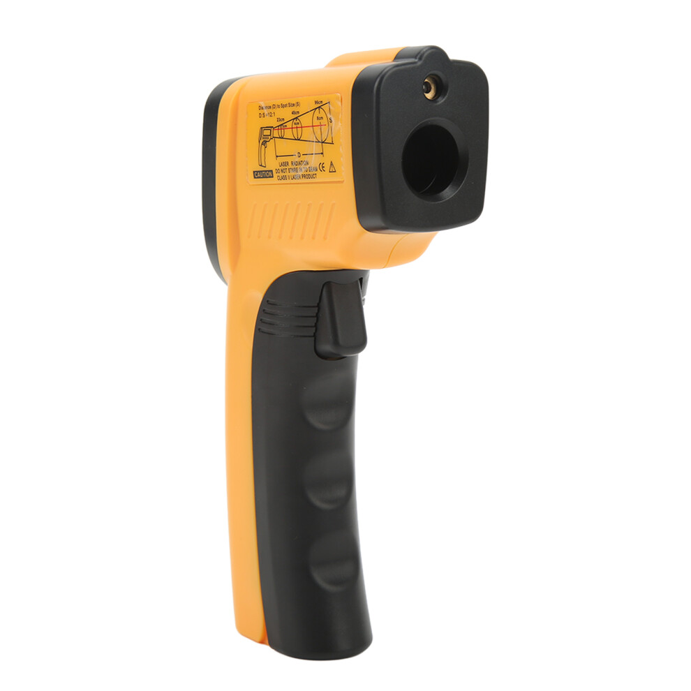 Handheld Infrared Thermometer 12:1 â50â550C, ABS, Non Contact