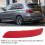 Hinterer Stoßfänger-Reflektor Rot ABS für X5 40d 2013-2016 10