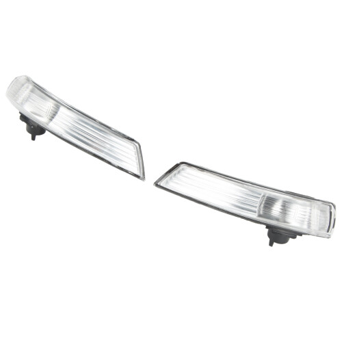 Ford Focus 2012-2018 Side Mirror Turn Signal Light Replacement Kit - 2 Pcs, ABS Shell, Halogen Bulbs, Easy Install