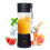 Portable Mini Blender 380ml, Rechargeable 2000mAh, USB, 6 Blades 16