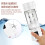Portable Mini Blender 380ml, Rechargeable 2000mAh, USB, 6 Blades 9