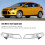 Ford Focus 2012-2018 Side Mirror Turn Signal Light Replacement Kit - 2 Pcs, ABS Shell, Halogen Bulbs, Easy Install 11