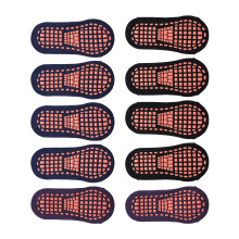 Anti-Rutsch-Socken 10er Pack 23-29 Schwarz/Navyblau/Tiefes Lila