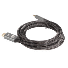 Grau 2 m HD A/V Kabel 4K 32,4 Gbit/s HDR 6,6 Fuß
