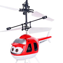 Cartoon RC-Hubschrauber USB-wiederaufladbar hellrot