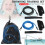 Swimming Training Belt System - 4M Blue Tether for Swim Practice 5