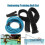 Swimming Training Belt System - 4M Blue Tether for Swim Practice 9