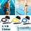 Swimming Training Belt System - 4M Blue Tether for Swim Practice 12