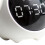 Expression Clock 300 g Hundform weißer LED-Wecker 12