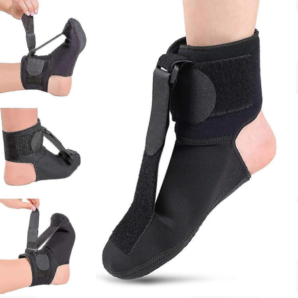 Plantar Fasciitis Night Splint Sock, Soft Plantar Fascia Brace For Sleeping Achilles Tendonitis, Gentle Foot Support For Pain Reli