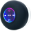 (Black)New Portable Waterproof Bluetooth Shower Speaker with Suction Cup and LED Lights 3D 1