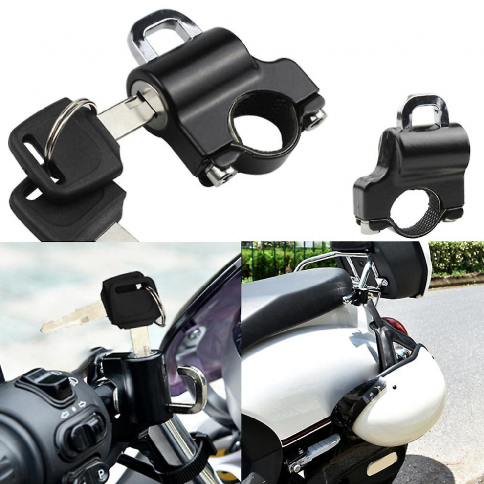 Motorcycle Helmet Lock Waterproof And Rustproof Motorbike Helmet Lock Hanging Hook Battery Car Helmet Anti Theft Lock 9092950240026
