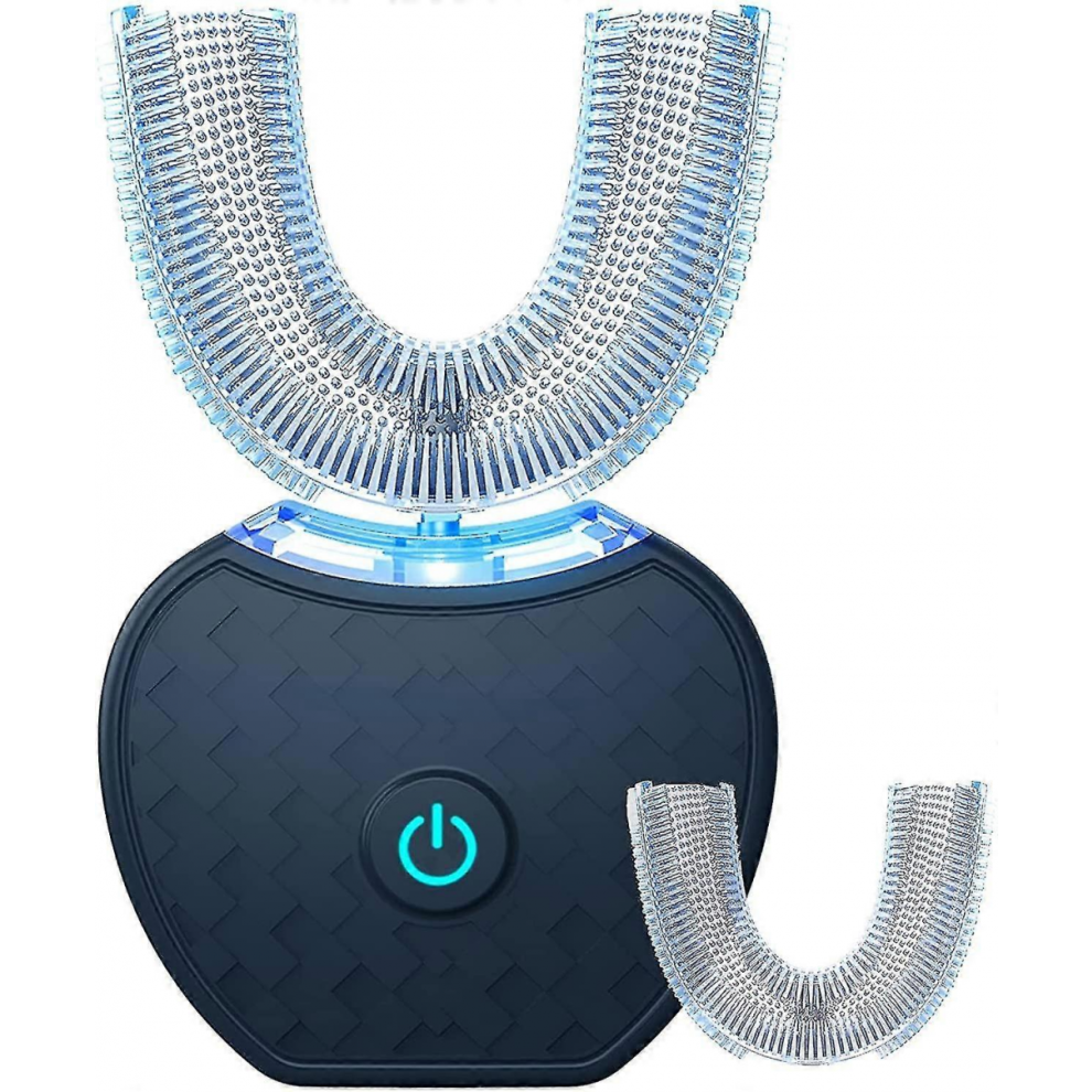 Electric Toothbrush,automatic Toothbrush,u-shape Sonic Toothbrush Teeth Whitening Kit With Replacement Brush Head-image-OPC-PJBD6K7-NEW