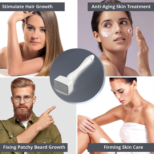 Ρυθμιζόμενο Microneedling - Επαγγελματική Microneedle για μαλλιά, ανάπτυξη γενειάδ 2