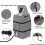 Copertura per pompa riscaldatore per vasca idromassaggio compatibile, impermeabile e resistente, compatibile con pompa per vasca idromassaggio 3