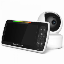 Monitor da 5 pollici con telecamera e audio remoto Pan-Tilt-Zoom Spina UE