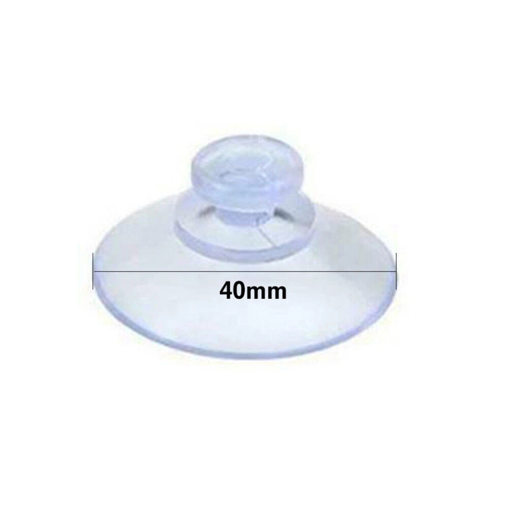 (40Mm, 50Pcs) 50Pcs 20/40Mm Suction Cups Caps Suckers Aquarium Fish Tank Glass Hanger Pads New 4069369117794