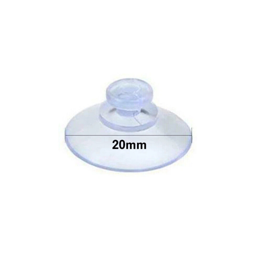 (20Mm, 50Pcs) 50Pcs 20/40Mm Suction Cups Caps Suckers Aquarium Fish Tank Glass Hanger Pads New 4069369117787