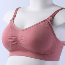 4PCS Black Wireless Nursing Bra U Back Seamless XL Breathable Nylon