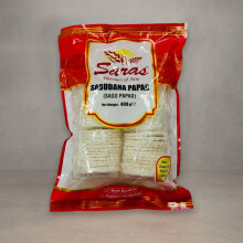 Saras Sago Papad 400g | Crispy & Crunchy Fryums Snack