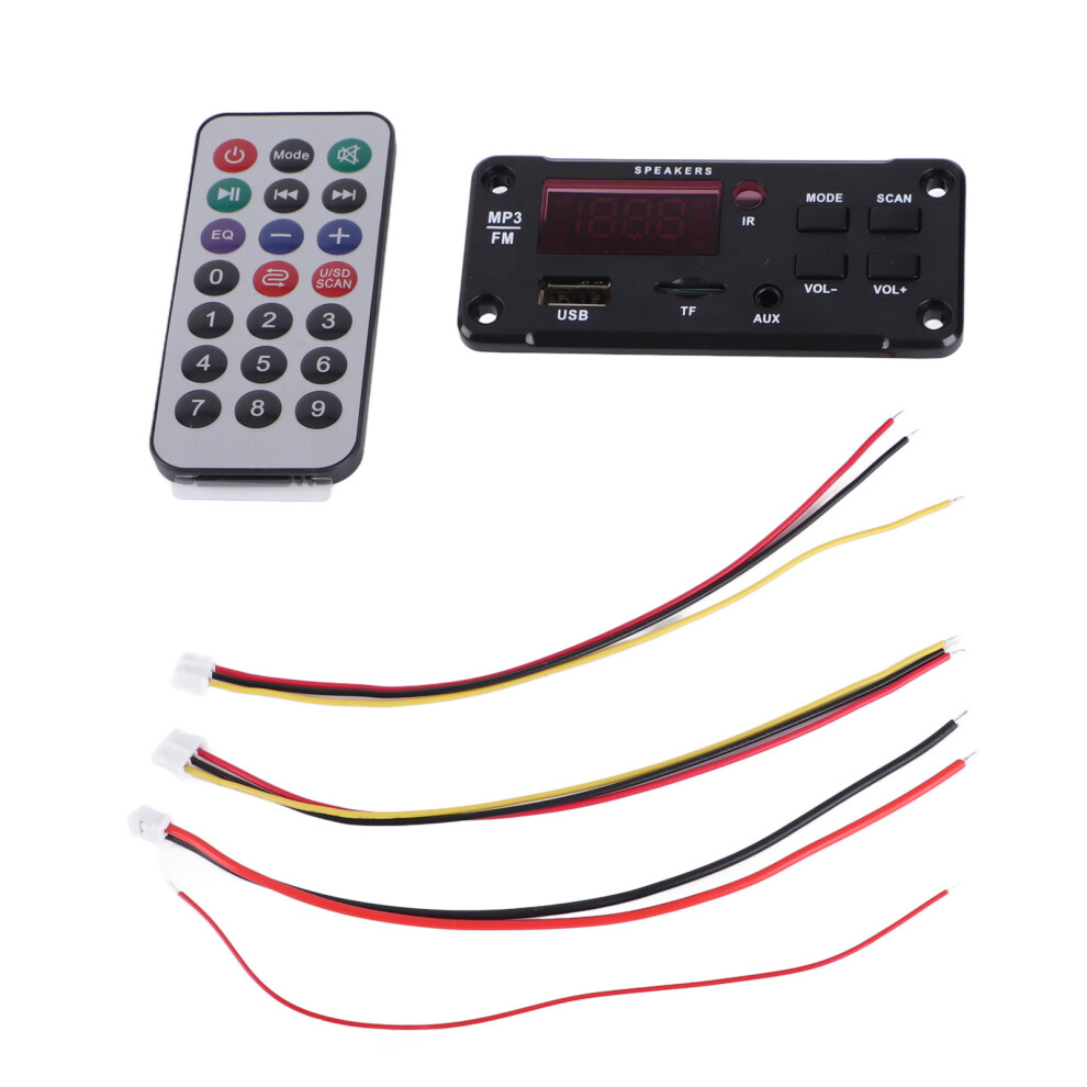 Bluetooth 5.0 Mp3 Audio Decoder Module Digital Display Remote Control 5041332373863