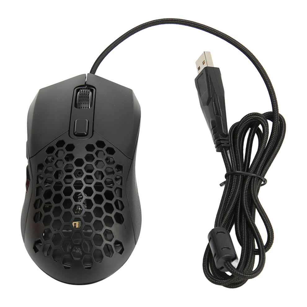 Rgb Backlight Gaming Mouse 7200 Dpi 6 Programmable Buttons Black 7621332374459