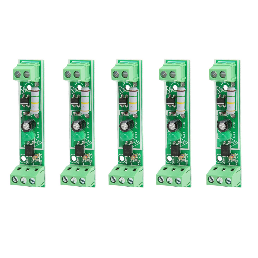 5Pcs 1 Channel Optocoupler Isolation Module Ac Voltage Detection Pcb For Plc 4001332377767
