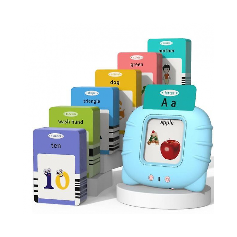 Talking Flash Cards For Toddlers 1 2 3 4 5, Speech Therapy Toys Autism Toys, 255 Cards-510 Sides, Educational Learning Interactive