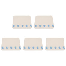 5 Stück dünner Hydrocolloid-Wundverband 10x10cm Hautfarbe