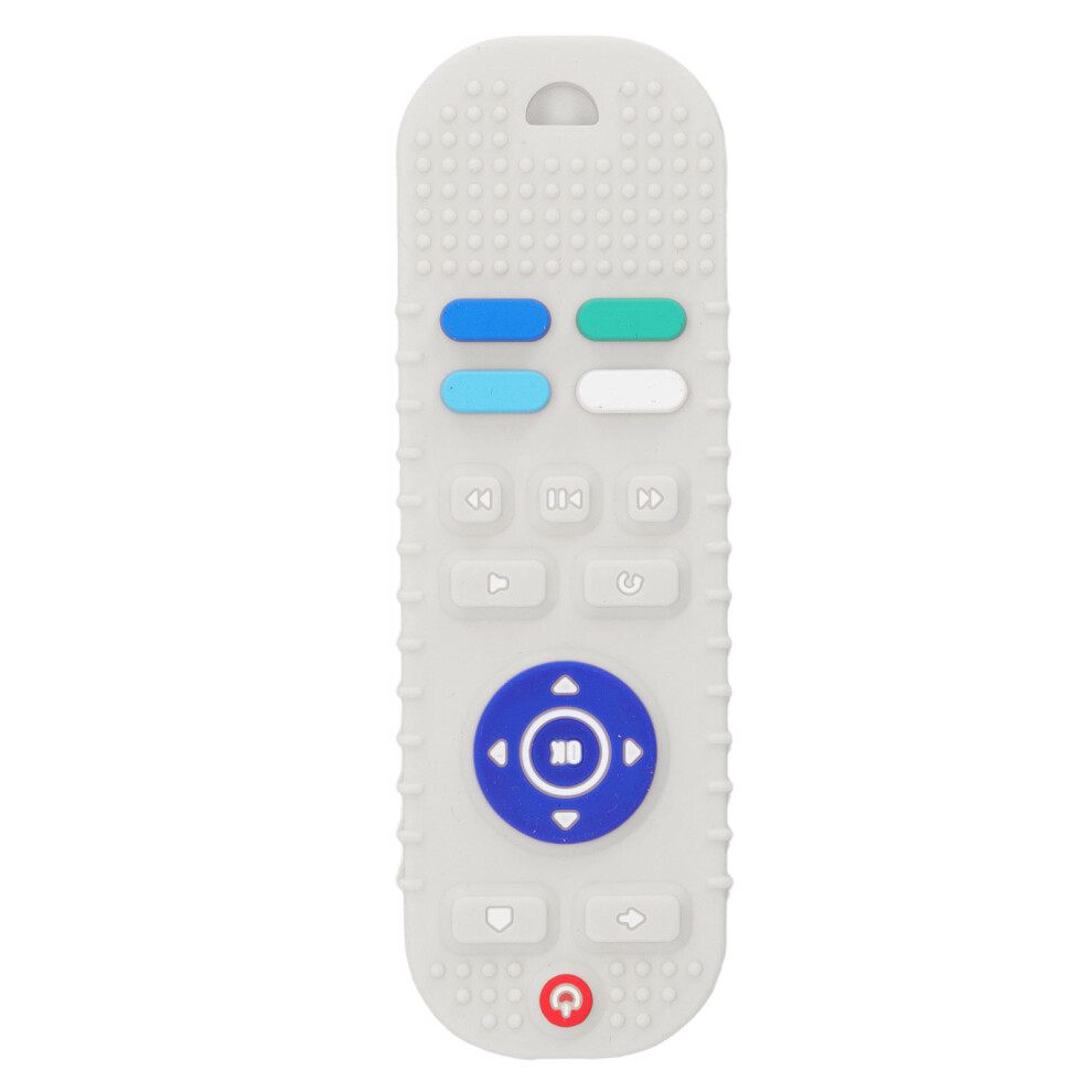 Simulated Tv Remote Chew Toy - Silicone Teether For Toddlers Beige