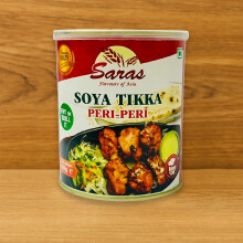 Saras Soya Peri Peri Masala 850g | Ready-to-Cook Spicy Vegetarian Protein Snack