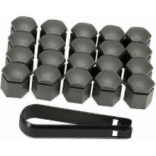 Vauxhall Opel 19MM wheel nut cover bolt kit 20 +1, inner diameter 19cm height 24mm Edition B