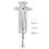 Presa Endpin mono da 6,35 mm - Argento, Lega di ottone 3