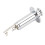 Presa Endpin mono da 6,35 mm - Argento, Lega di ottone 14