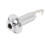 Presa Endpin mono da 6,35 mm - Argento, Lega di ottone 1