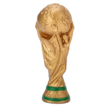 Weltfußball-Pokal Anhänger, Öko-PVC, 7 cm hoch