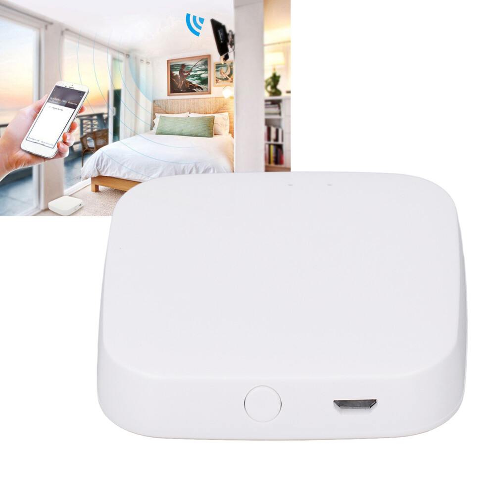 Wifi Bluetooth Smart Home Hub With Infrared Sensing For Tuya App 7891332386152
