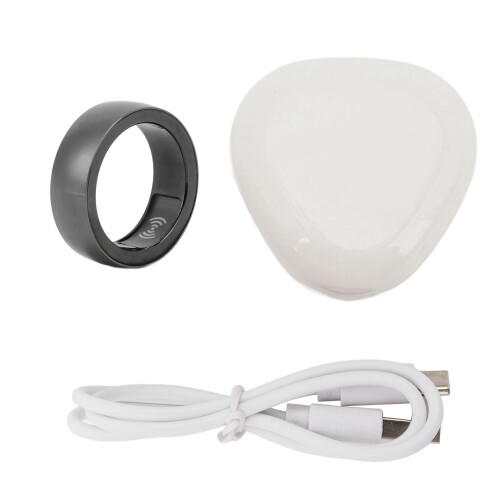 IP68 Smart-Ring Gesundheits-Tracker 28 mAh Unisex Schwarz 2