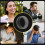 IP68 Smart-Ring Gesundheits-Tracker 28 mAh Unisex Schwarz 4