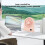 Ventilatore da tavolo USB 1000mAh Rosa Slim 3-Speed Display 5