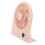Ventilatore da tavolo USB 1000mAh Rosa Slim 3-Speed Display 7
