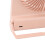 Ventilatore da tavolo USB 1000mAh Rosa Slim 3-Speed Display 8