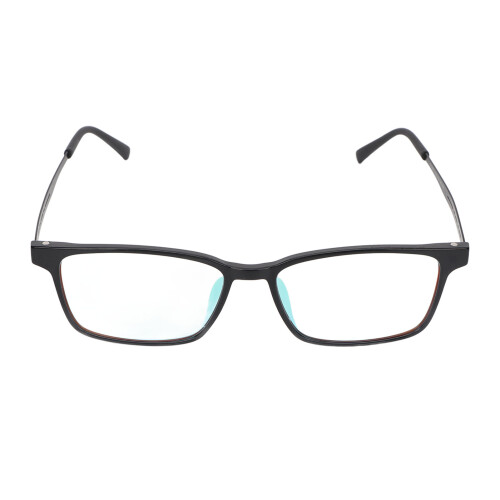 Rot-Grün-Farbblindheitsbrille schwarzer Rahmen