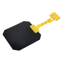 Welding Shading Cover, 18cm Square, Handheld Clip-On, Yellow